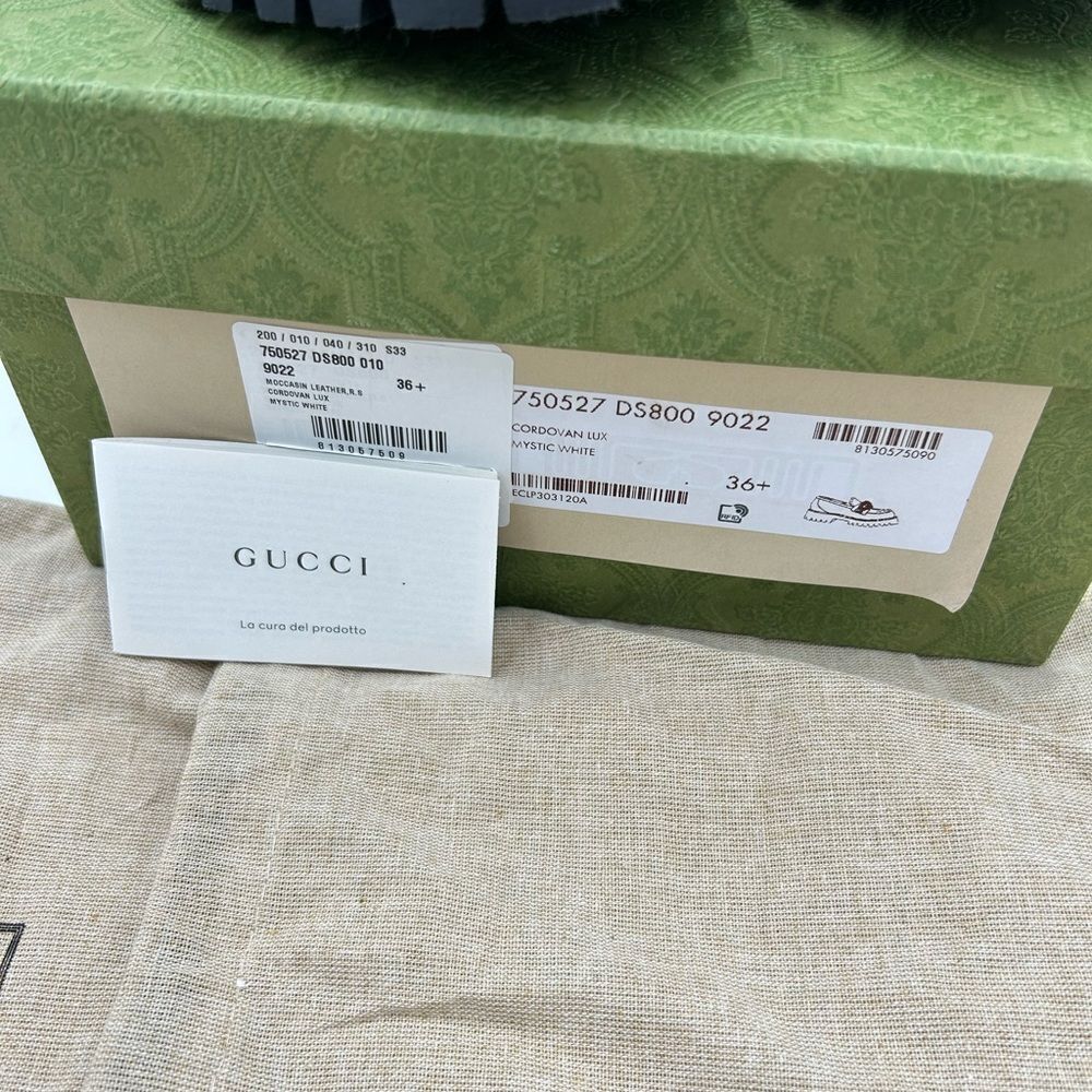 Women’s Gucci, patent leather interlocking GG loafers size 36.5 made in Italy - Picture 6 of 11